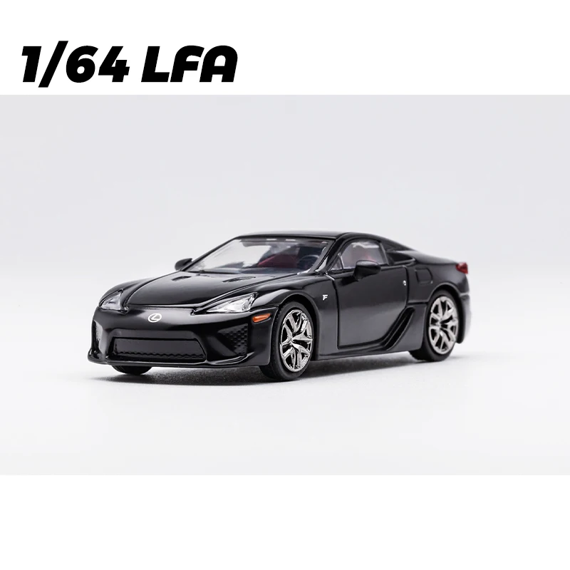 DCT 1/64 LFA Modelauto Vintage Sportvoertuig Diecast Auto Hobby Collectie Speelgoed Met Vitrine Voor Volwassenen