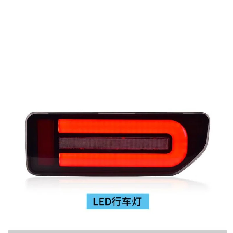 1Pair Car Tail Lamp LED Reflector Brake Light For Suzuki Jimny JB64 JB74 2018-2024 Rear Taillight Parking Turn Signal