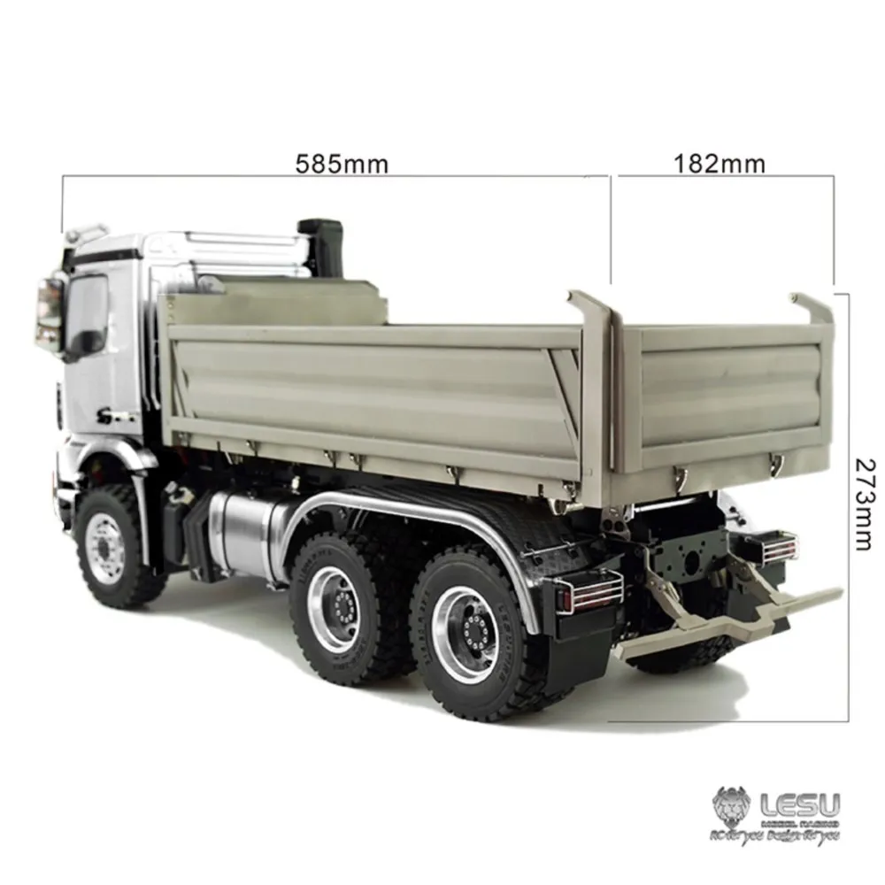 

1/14 LESU RC Three-Way Dumper Tipper 3348 Model Kabolite Cabin 6*6 3Axles Toys for Boys Christmas Gift Thzh1217-Smt3