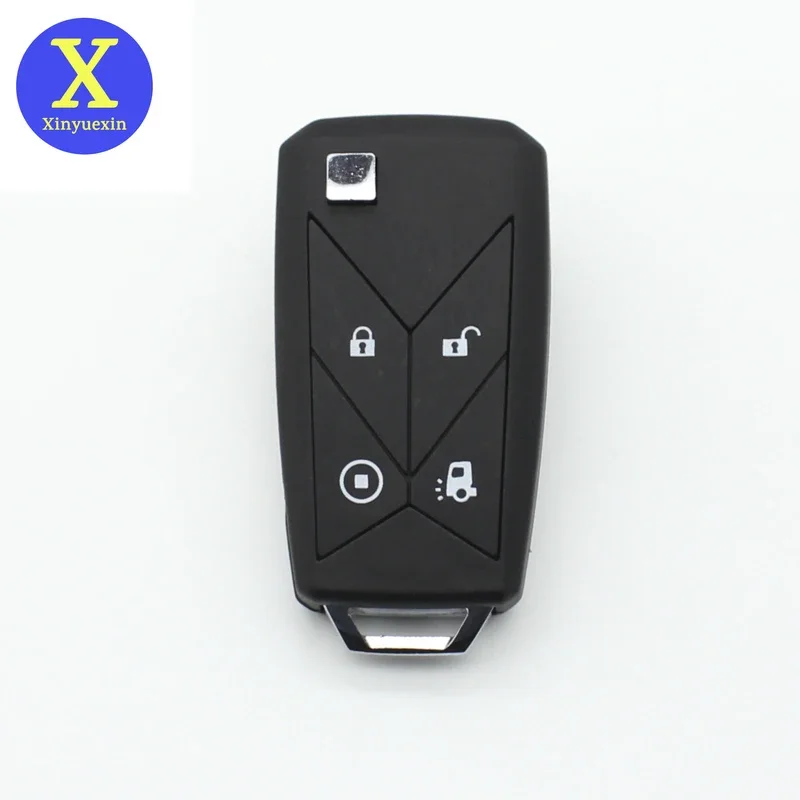 Xinyuexin-funda de llave de coche remota para Renault, accesorios de llavero Euro, camión, Gama Seris T C K, encendido