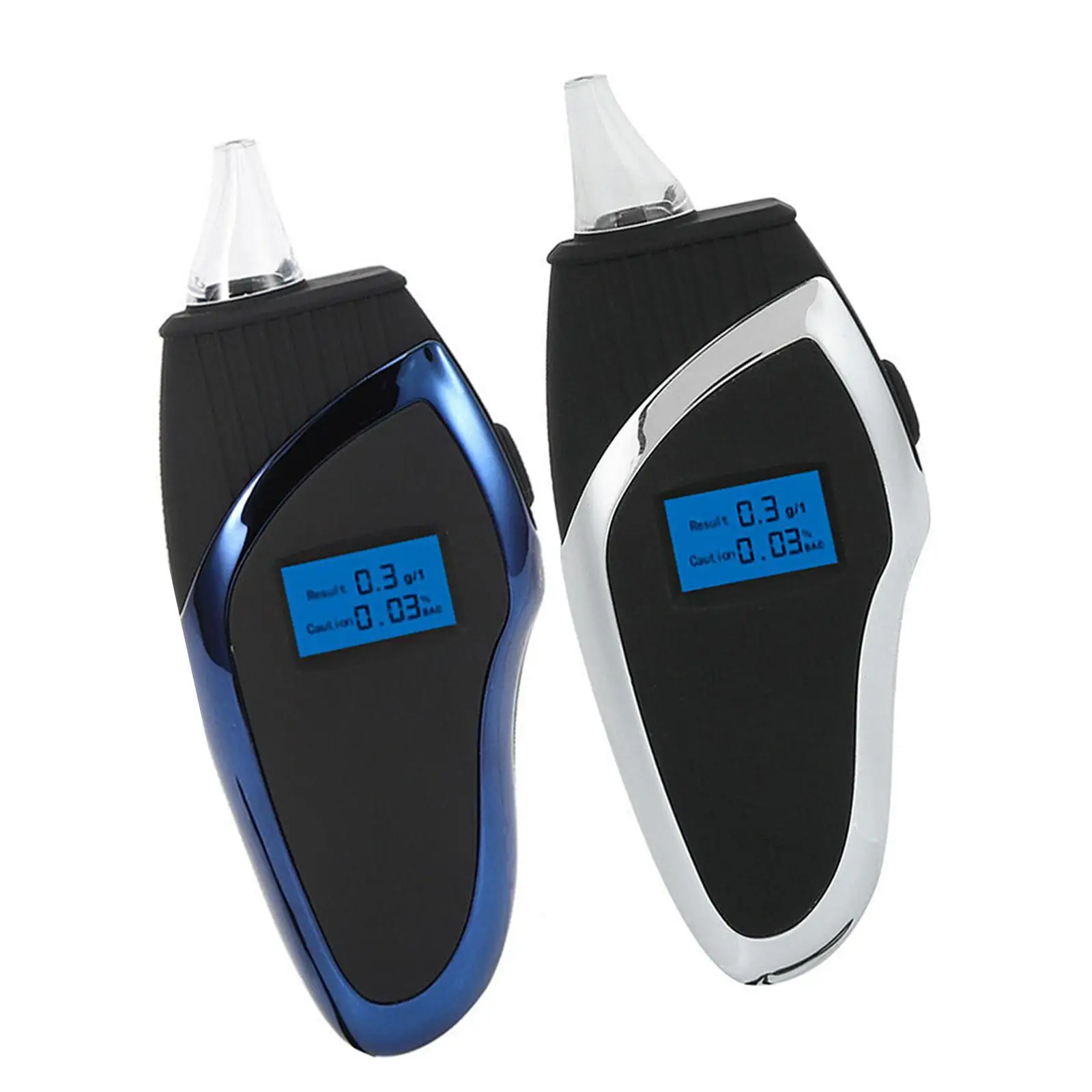 

Alcohol Tester Breathalyzer Digital Breath Analyzer with 5 Mouthpieces