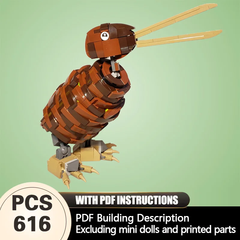 

Creators Animal Series Model MOC Building Bricks Highland Cow Brickheadz Modular Technology Gifts Holiday Assemble Children Toys