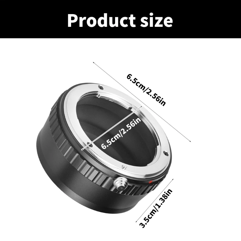 Bộ chuyển đổi ngàm ống kính máy ảnh chụp ảnh bằng hợp kim nhôm cho máy ảnh