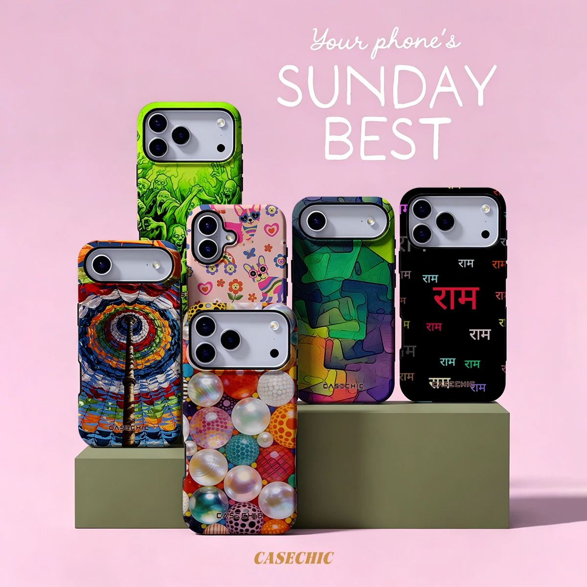 Colorful Polka Dot Ball Case for Samsung Galaxy S26 S25 S24 S23 Ultra Drop Resistant Glossy Dual-Layer Cover CaseChic