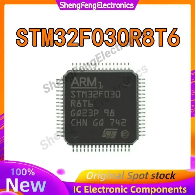 

5 шт. STM32F030R8T6 STM32F030R8T STM32F030R8 STM32F030R STM32F030 STM32F STM32 STM IC MCU чип LQFP64 в наличии 100% новый оригинальный