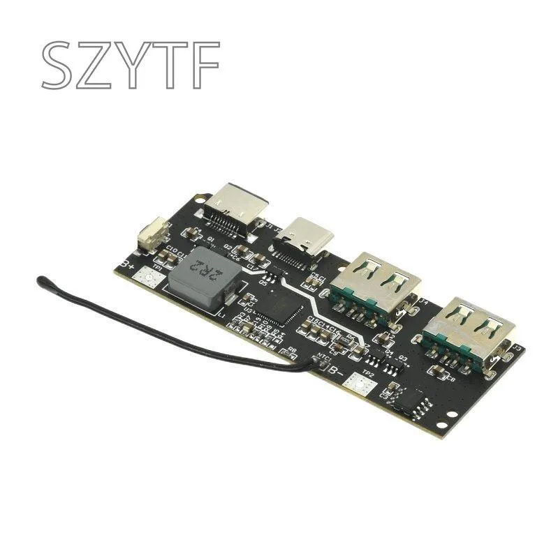 22.5W Quick Charging Mobile Power Module QC4.0 PD3.0 5 Port Dual USB Mobile Power Bank Circuit Board Protection Diy Motherboard