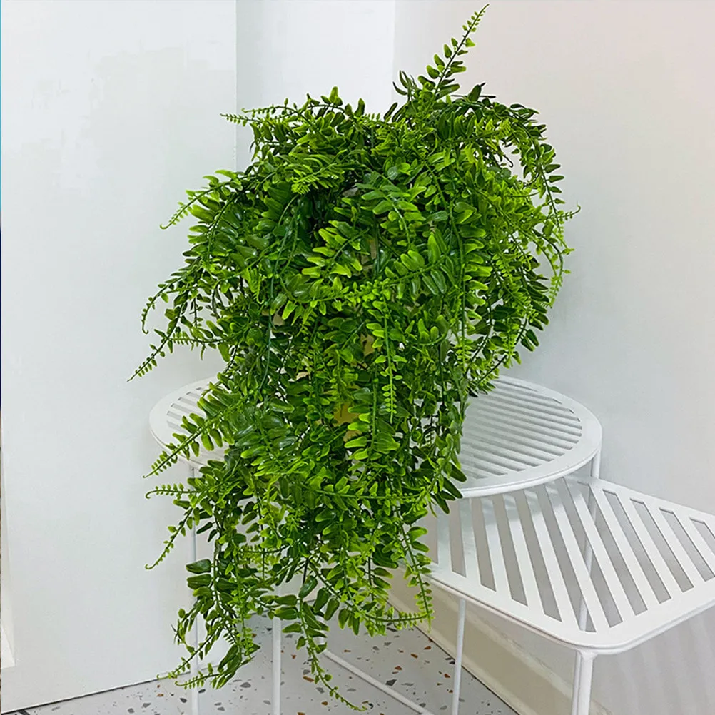 4Pcs Artificial Vine Fake Greenery Vine Realistic Simulation Plant Hanging for Wedding Party Garden Wall Decoration