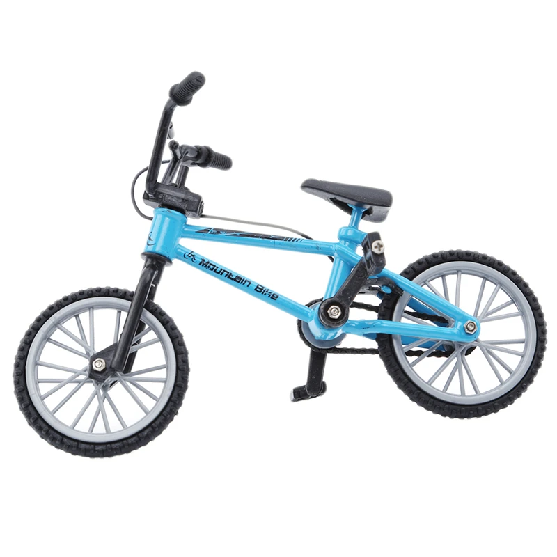 Simulatie legering bmx bikes kinderen mini size groene toets fiets speelgoed met rem touw cadeau grappig hoge kwaliteit