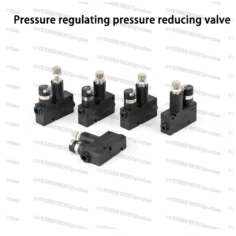 Tool Parts 1pcs Micro Pressure Regulating Valve Pressure Reducing Valve RVUM6-6 RVUM4-4 LRMA-QS-6 LRMA-QS-4