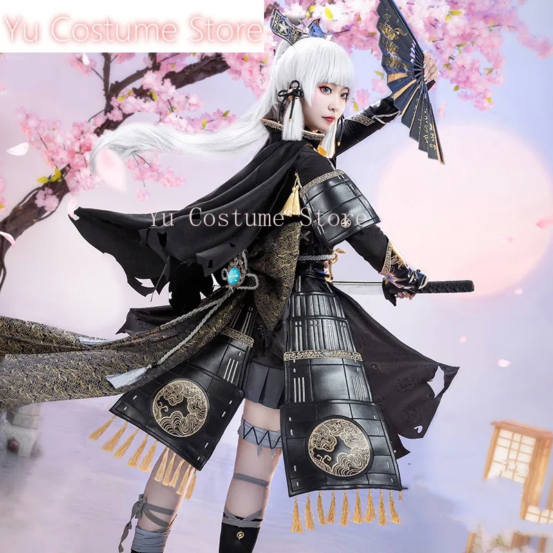 Yu Costume Genshin Impact Kamisato Ayaka Game Suit Gorgeous Uniform Cosplay Costume Halloween Party Role Play Outfit Women