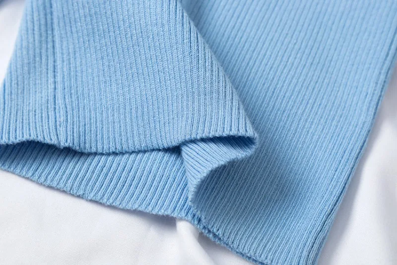 UNITIM Herbst Winter Kinder Mädchen Pullover Säugling Baby Mädchen Bonbonfarben Rollkragenpullover 1-6 Jahre Mädchen Einfache Lässige Strickwaren – Detail 27