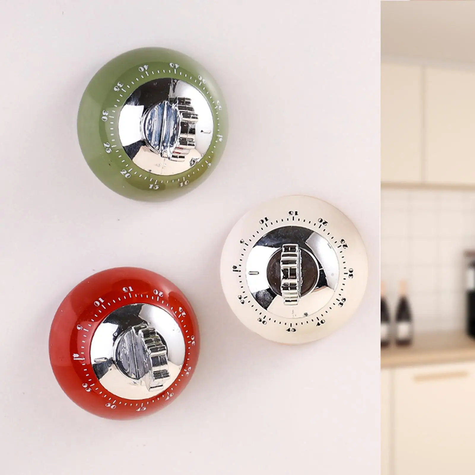 

Cooking Timer Manual Countdown Loud Alarm Mechanical Timer for Food Cooking for Classroom School Study Room Dorm Apartment