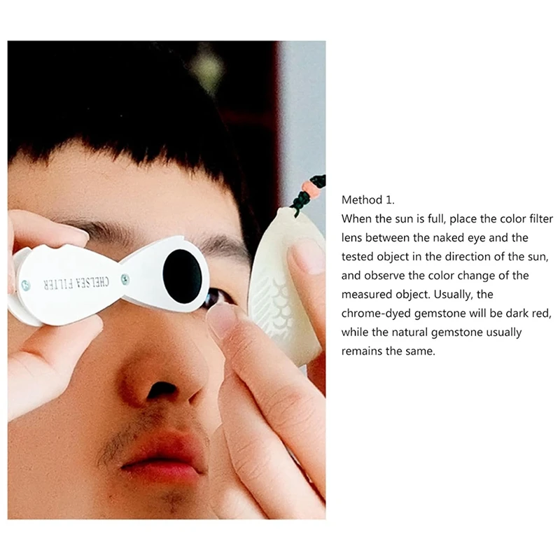 35X Jewelers Loupes Magnifier Foldable Pocket Glasses Jewelry Chelseas Filter Filterjewelers Loupes Jadelite Filter