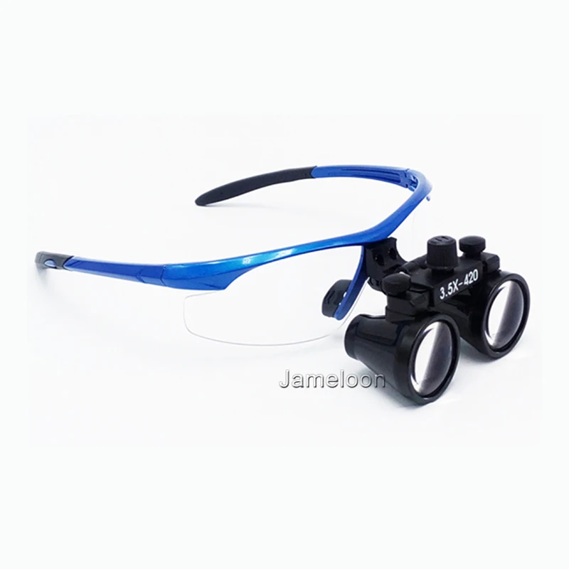 3.5X Times Enlarger Surgical Magnifier Medical Binocular Dental Magnifying Antifogging Optical Glasses Doctor Dentistry Loupe