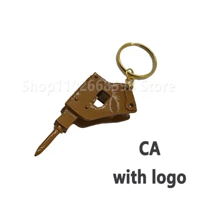 

8H5306 5P8500 Excavator Heavy Equipment For Caterpilars Keychain F0002 Ignition Key With Bucket Key Chain