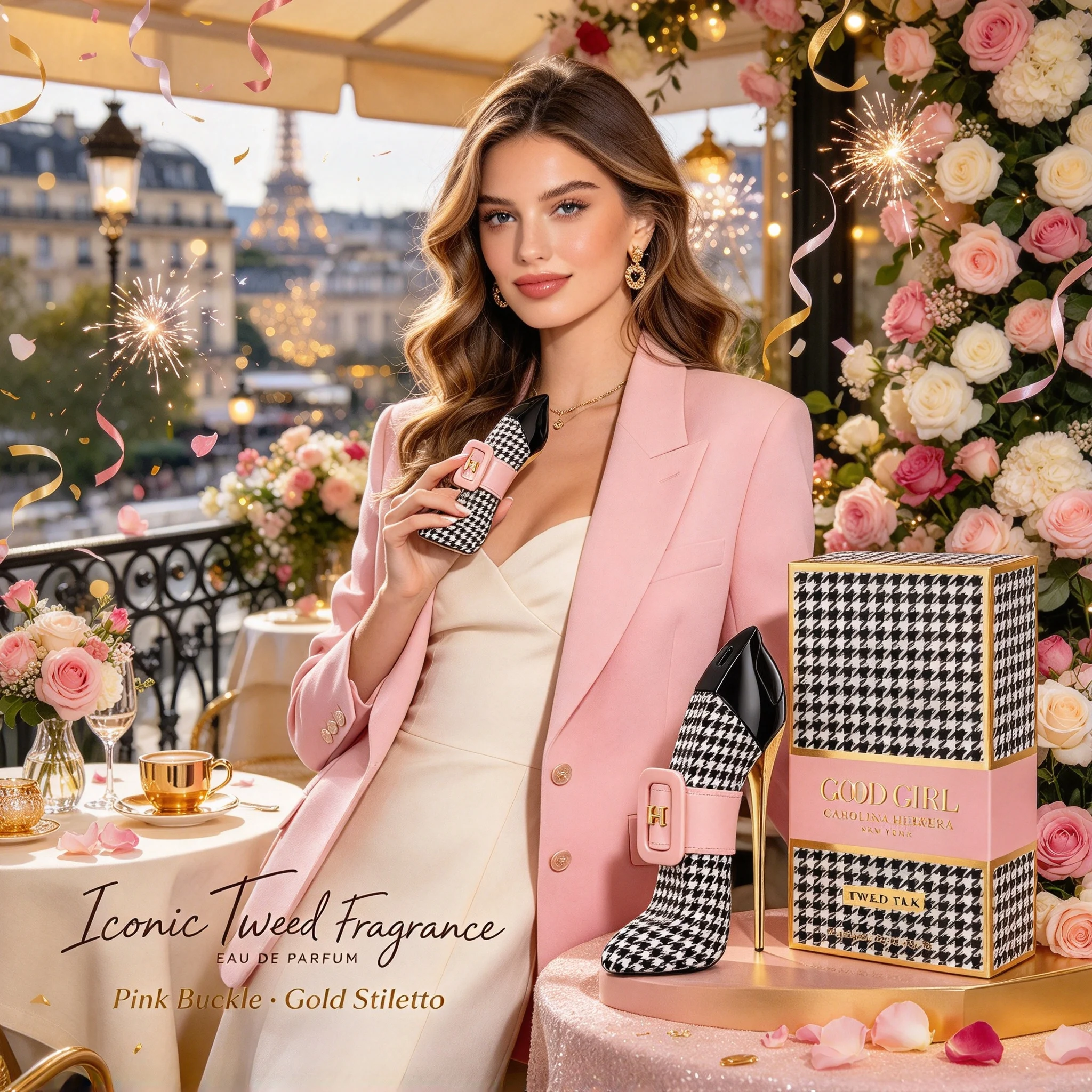 カロリーナ・エレーラ グッドガール ツイードトーク オードパ - Good Floral & Wedding Decor Supply Photos のレビューと価格