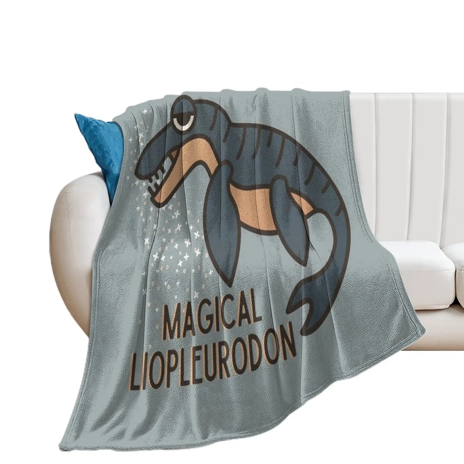 

Magical Liopleurodon // Charlie The Unicorn Throw Blanket Shaggy Quilt Blankets