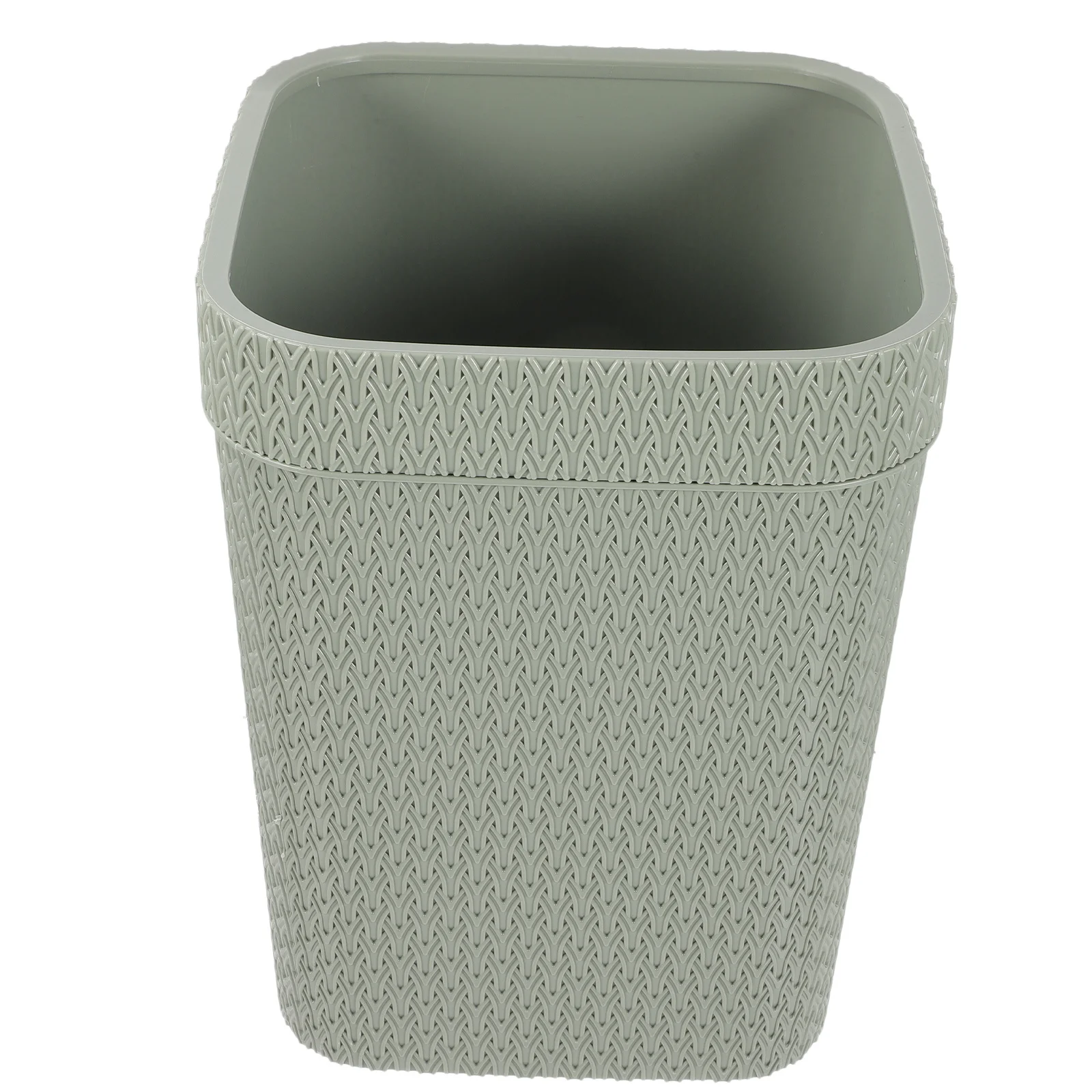 

Woven Storage Trash Can For Bedroom Office Kitchen Bathroom Plastic Waste Basket Waste Basket Garbage Container