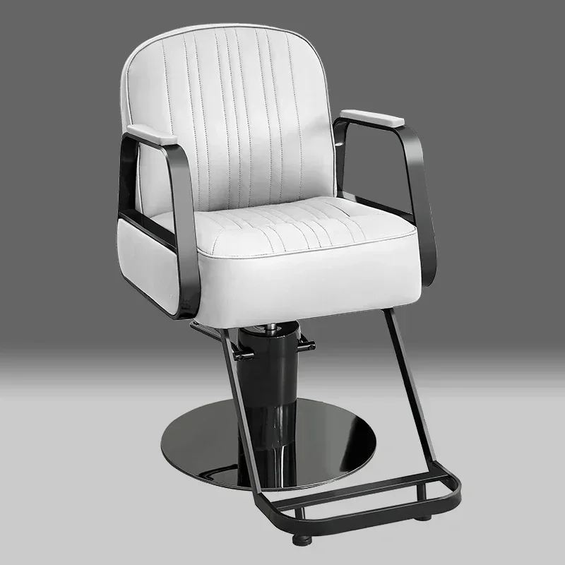 Kursi Salon Rambut Pompa Hidrolik Sampo Rias Mewah Kursi Tukang Cukur Estetika Profesional Kursi Antik Salon Duri