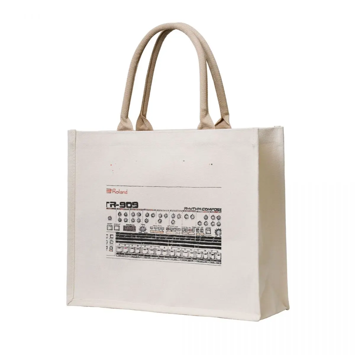 

Roland TR-909 Iconic Drum Machine Tote Bag Fabric bag great bag tote men