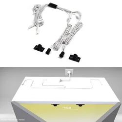 New DC 5V-24V Infrared Hand Wave Sensor Switch Single/Double  Hand Sweep detector Switch for Wardrobe Cabinet Door LED Ligh