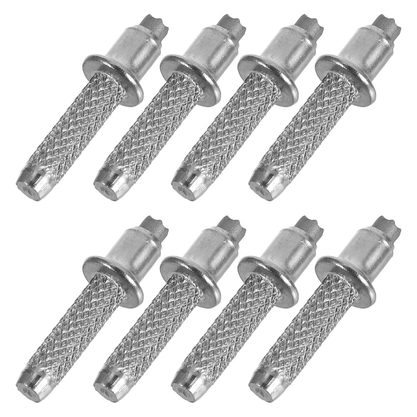 

8pcs Trekking Pole Tips Replacement Accessories High Carbon Steel Alloy Tungsten Carbide Durable Grip Excellent Traction