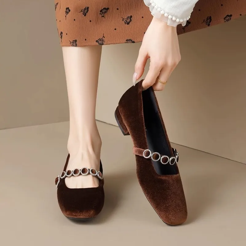 

Женские лоферы, модные модельные туфли Мэри Джета, элегантные модельные женские сандалии, новинка 2025, дизайнерские прогулочные спортивные туфли Chaussure Femme