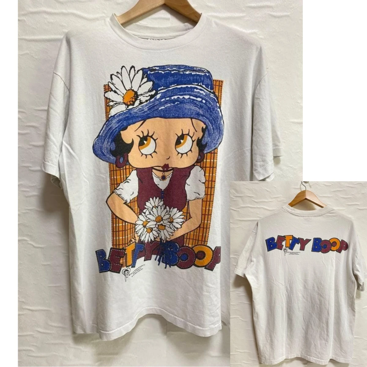 BIKER BETTY MOTORCYCLE CLUB Betty Boop T-Shirt Cotton Graphic Tee Men Women Summer Streetwear view 4