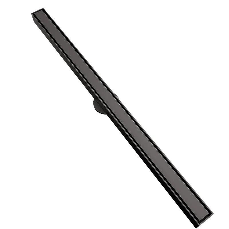 

Modern Simple Linear Stainless Steel Odor-Proof Floor Drain Long Narrow Extended Design For Shower Room Or Bathroom