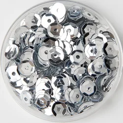 3mm 4mm 5mm 6mm 8mm 10mm paillettes Concave Round paillettes allentate artigianato paillettes cucire vestiti decorazione accessori fai da te paillettes