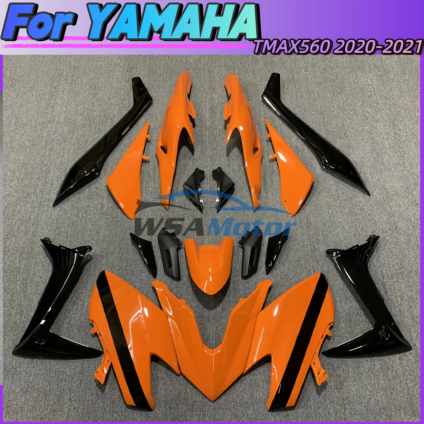 For Yamaha TMAX 560 2020 2021 Motorcycle Shell Fairing Accessories ABS Plastic Color Body Kit