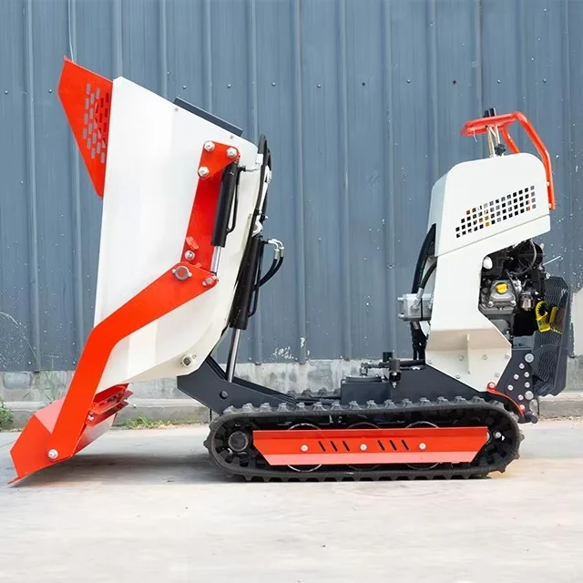 Diesel Engine Plus Power Garden Tilt and Lift Crawler Mini Dumper