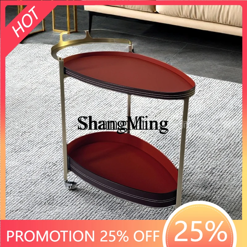 

CL съемный домашний угловой диван для гостиной, несколько креативных высококачественных тележек на колесах, журнальный столик из нержавеющей стали
