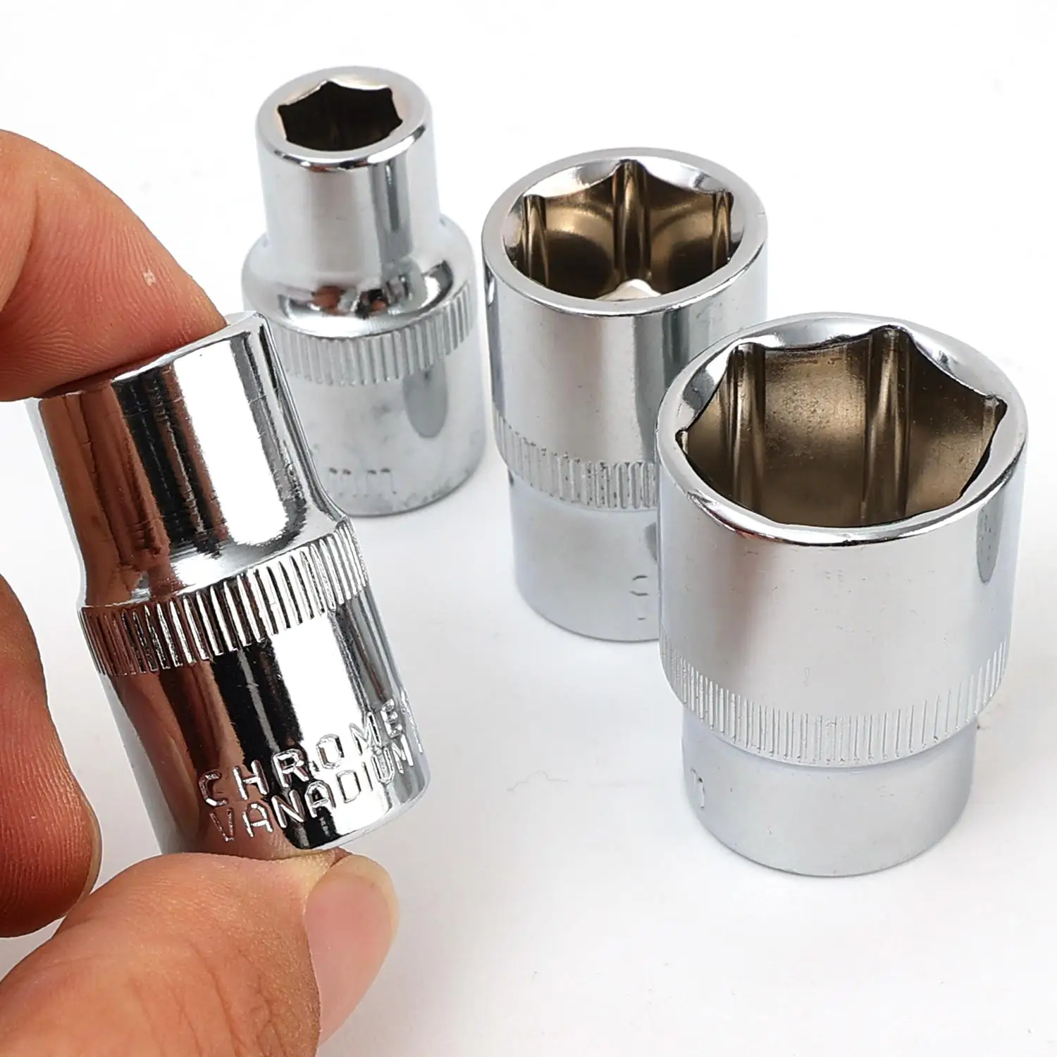 10/13/17/19/21mm Drive Impact Socket Head 1/2