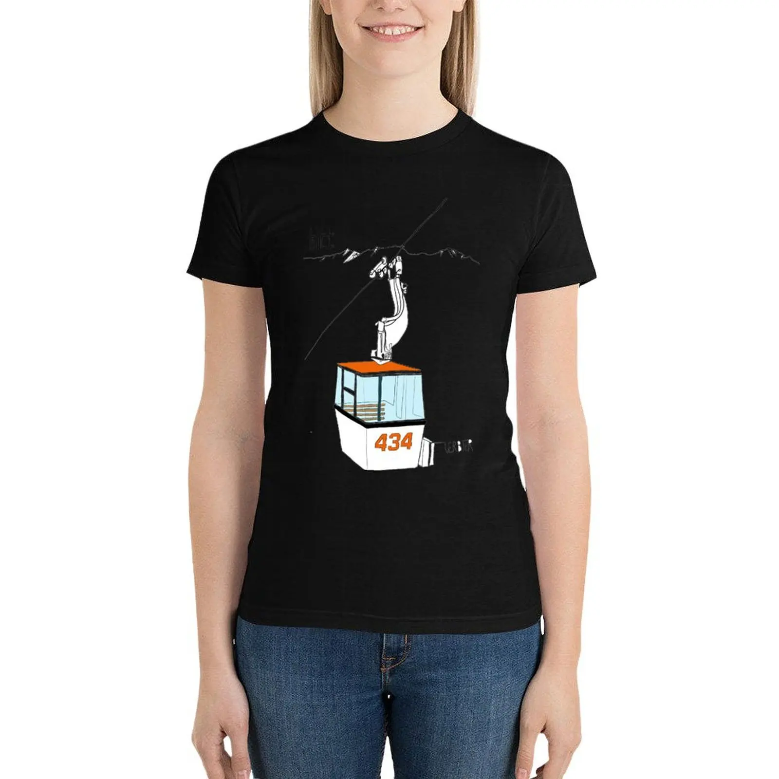 SAVOLEYRE T-Shirt tees Blouse Short sleeve tee summer tops Women clothes