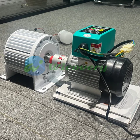 Generator trójfazowy z magnesami trwałymi do użytku domowego 24V 48V 96V 110V 220V 380V Alternatory 10KW 20KW 30KW z silnikiem o zmiennej prędkości