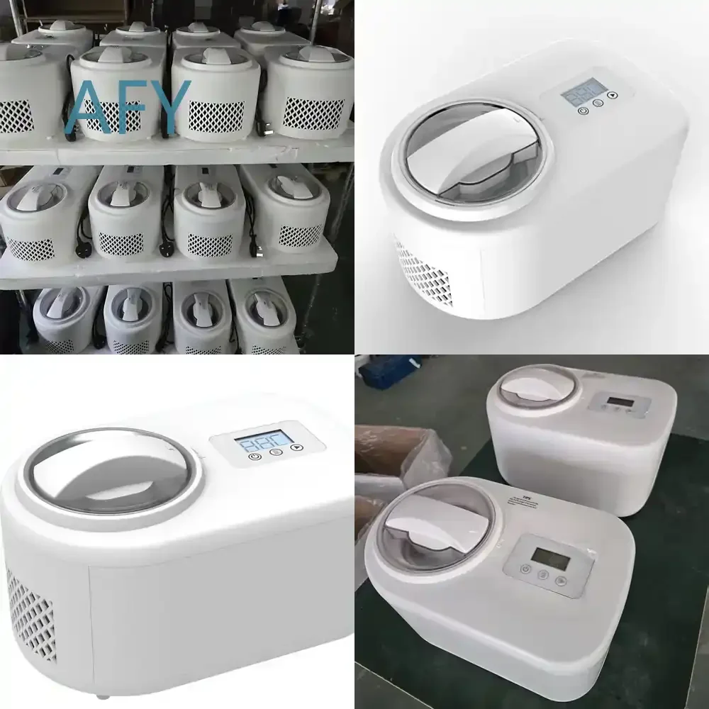 Fully Automatic Ice Cream Maker for Home Use Compact Ice Cream Machine for Automatic Mixing Homemade Ice Cream Yogurt Maker