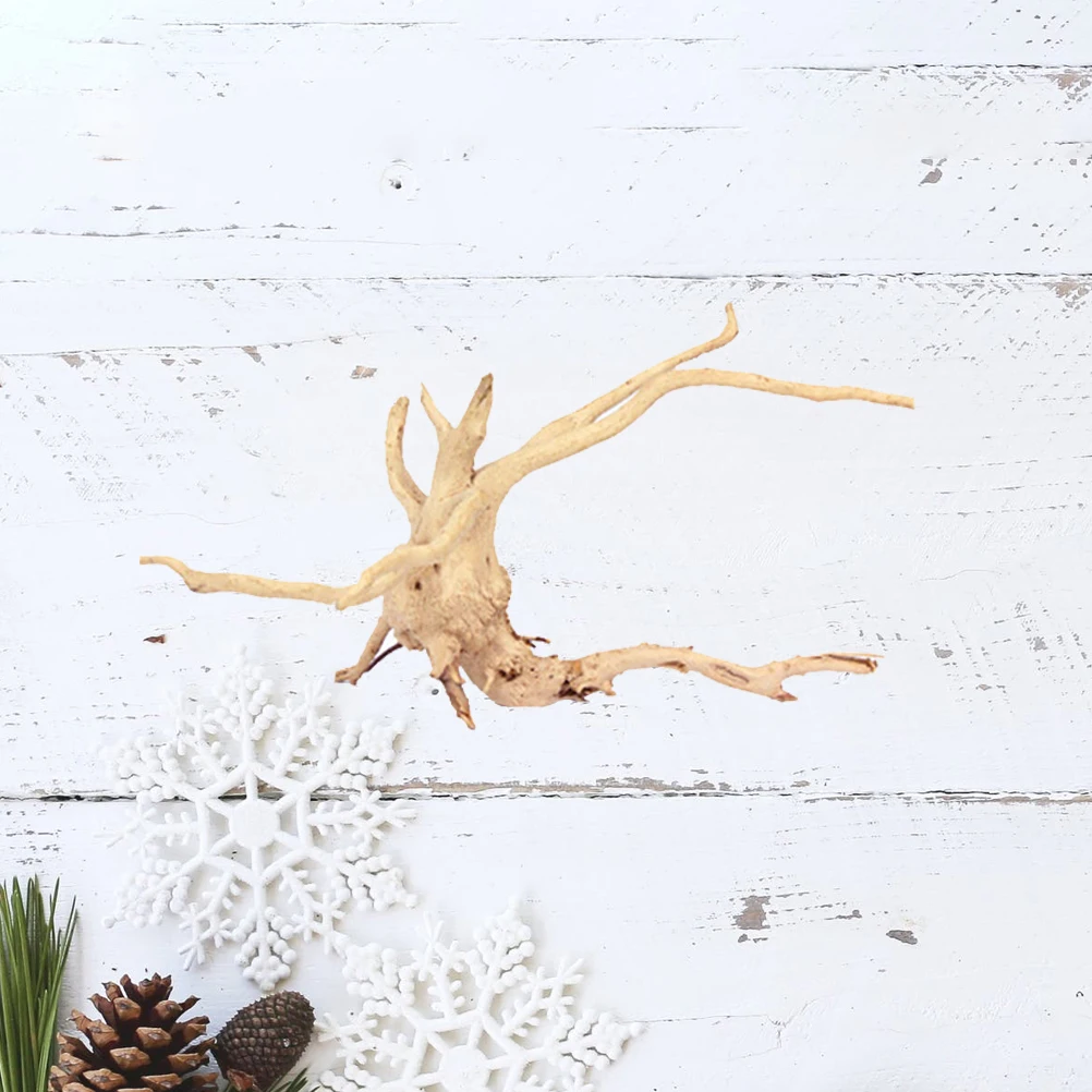 

Decoration Fish Tank Driftwood Freshwater Aquarium Branches pH Buffer Plant Anchor Shrimp Tank