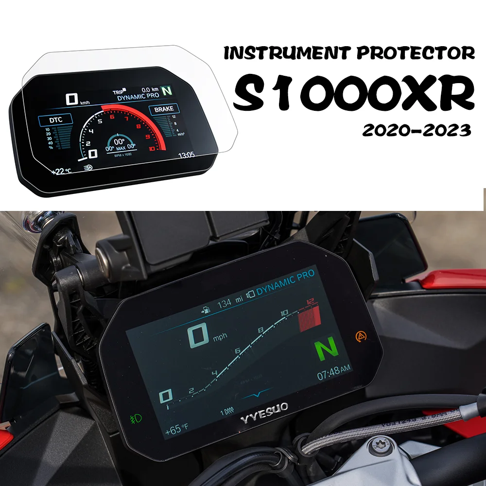 S1000XR parti di Retrofit moto cruscotto protezione dello schermo TPU pellicola per strumenti per BMW S 1000 XR S1000XR accessori 2021-2023