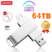 Lenovo Type C USB Flash Drives 2TB Pendrive USB 3.0 Interface Pen Drive OTC Large Capacity 16TB U Disk Memory Stick For Phone PC