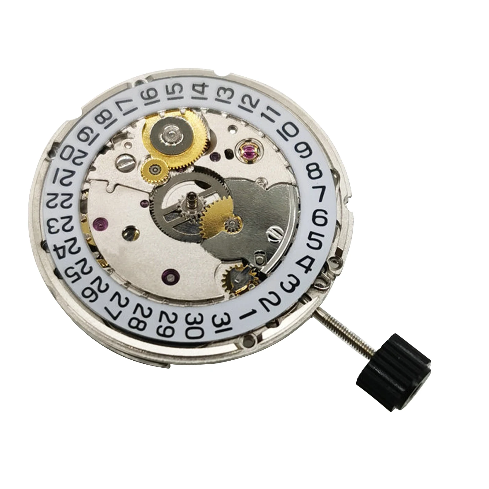 25.6mm ETA C07.111 Automatic Movement 21600 BPH 23 Jewels 3 Hands Date at 3 Replacement Repair for Watchmaker