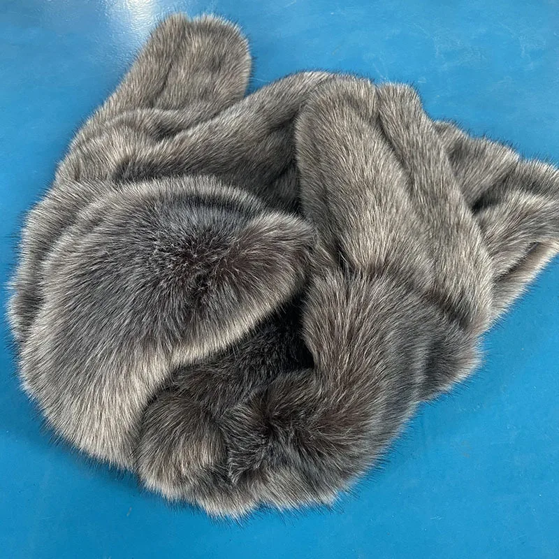 Women's Clothing Winter New Arrivals Korean Style Fur Coats Women's Faux Fox Fur Hooded Warm Coats Fashionable Jacket Women