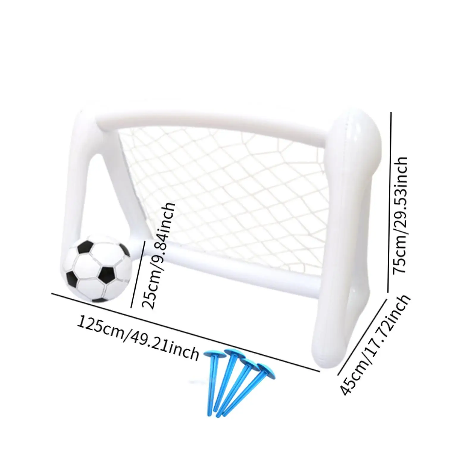 เด็กมินิฟุตบอลชุดเป้าหมายเยาวชนฟุตบอลชุดเป้าหมายฟุตบอลแบบพกพาการฝึกอบรมมินิฟุตบอลเป้าหมายมินิสุทธิและลูกสําหรับ Park Gardens