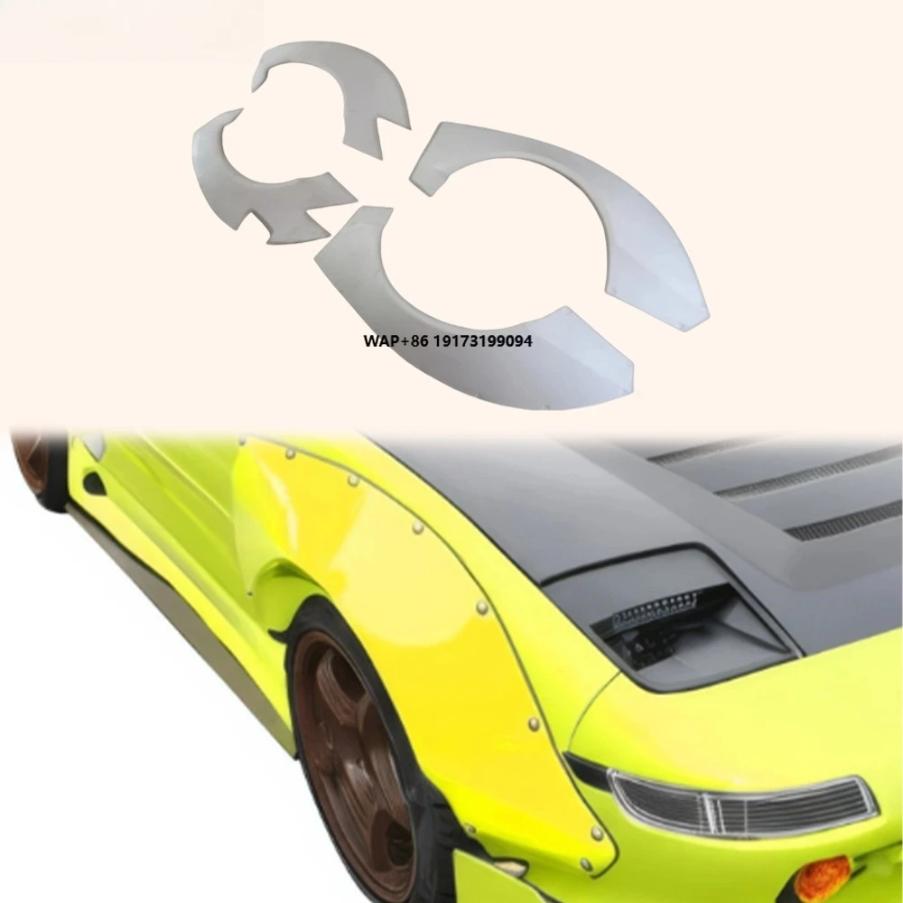 

Для MR2 SW20 91-95: Комплект из 4 широких расширителей колесных арок (передние + задние) из стекловолокна, модель RB