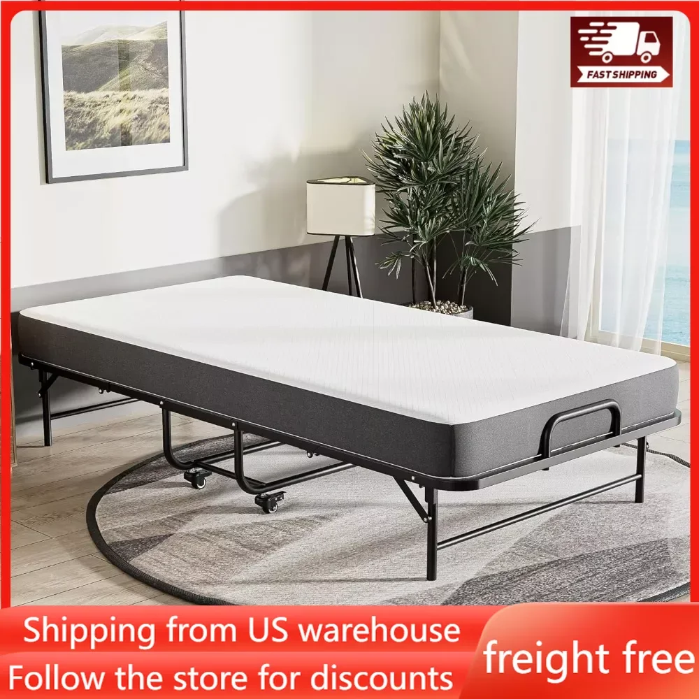 Olding Bed with Mattress,75