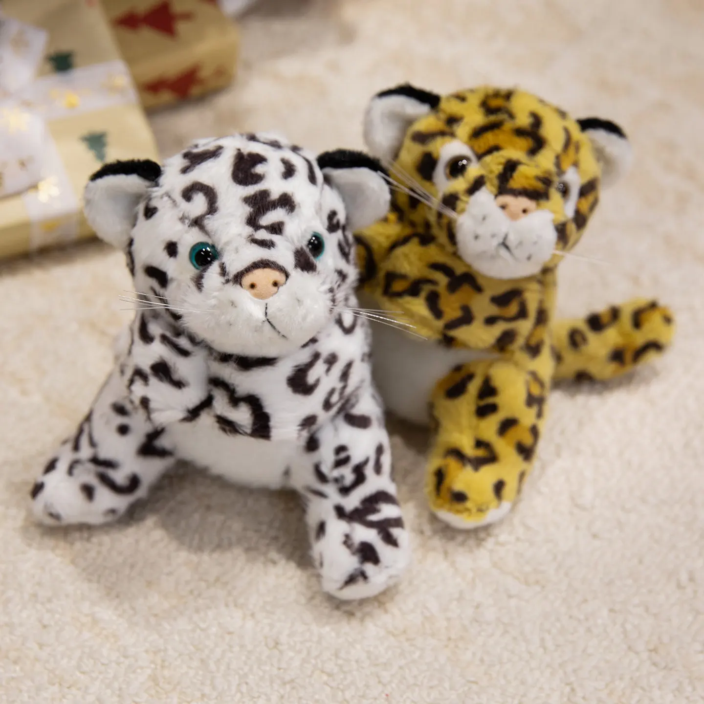 Urocza bransoletka na rękę z pluszowymi zwierzętami, leopard, koala, tygrys, zabawka dla dzieci, kreatywny i zabawny prezent.