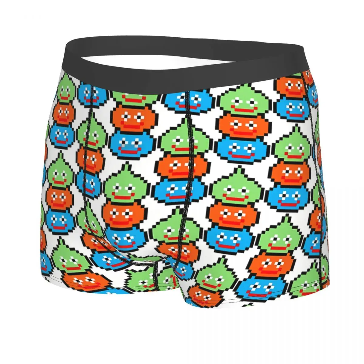 Slime Stack Man's Boxer Briefs Dragon Quest Game Breathable Funny Underwear Top Quality Print Shorts Birthday Gifts