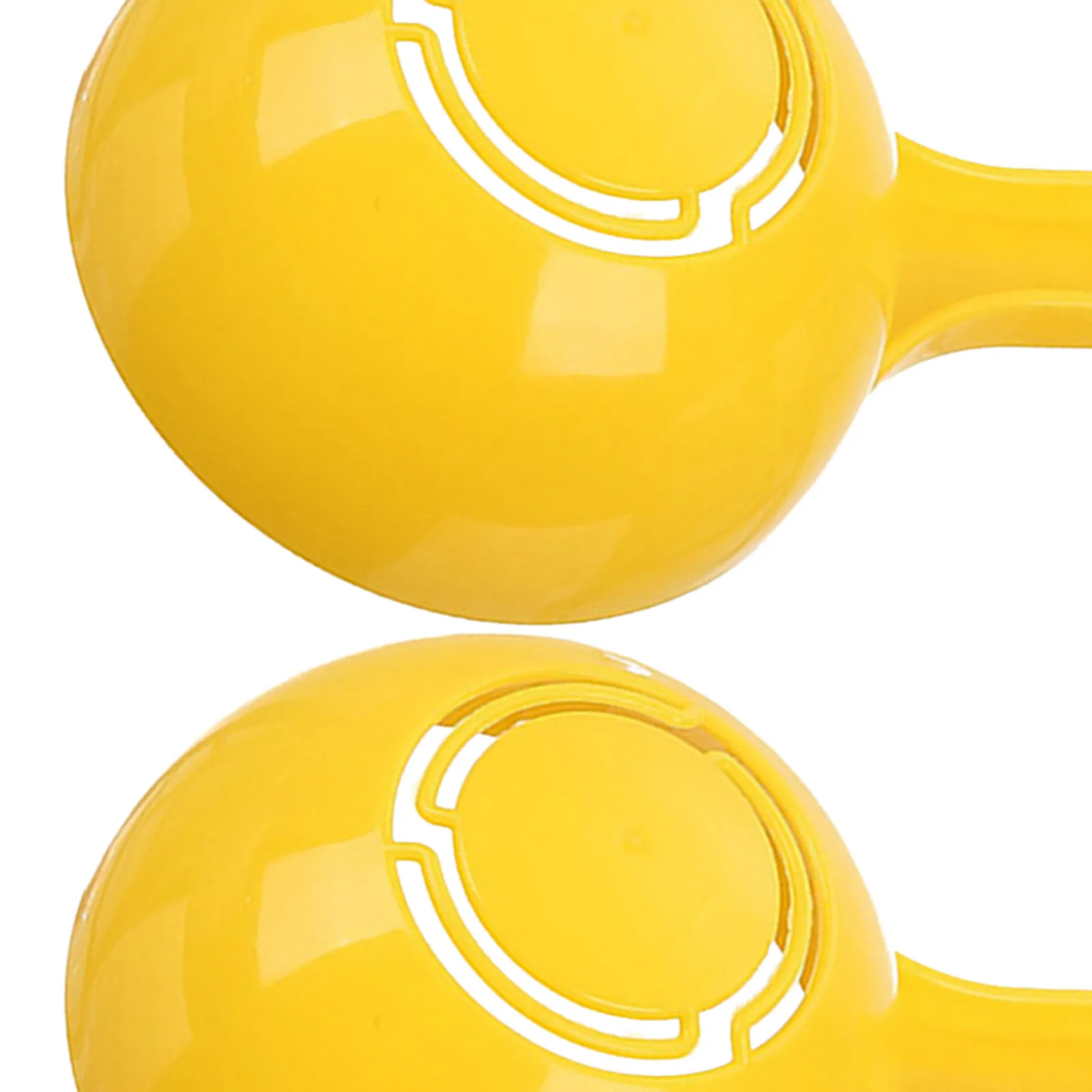 2Pcs Semicircular Rice Spoon Food Grade Plastic Non Stick Rice Scoop for Kitchen Easy Clean Porridge Scoop