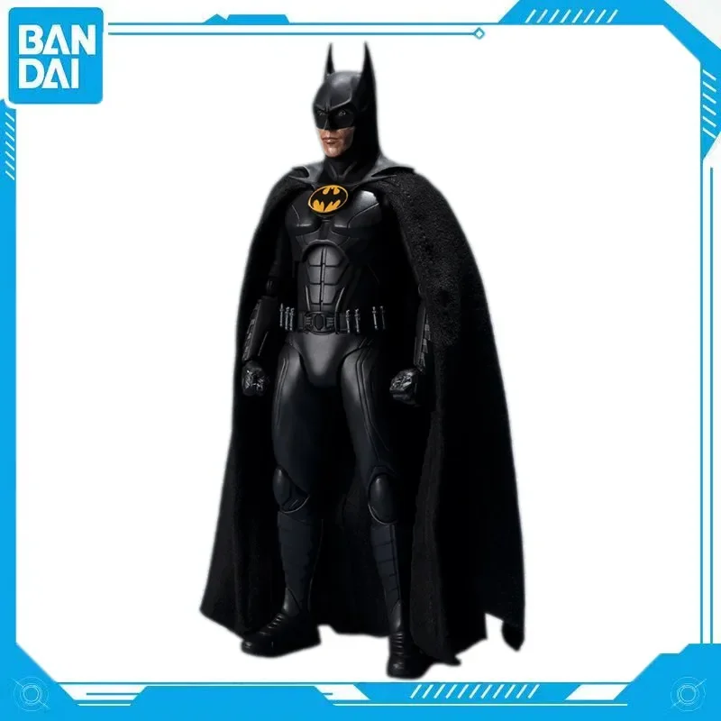 Genuine Bandai Anime Batman Flash S.H.Figuarts Children's Toy PVC Detective Comics SHF Action Figure 15.5cm Collectible Doll