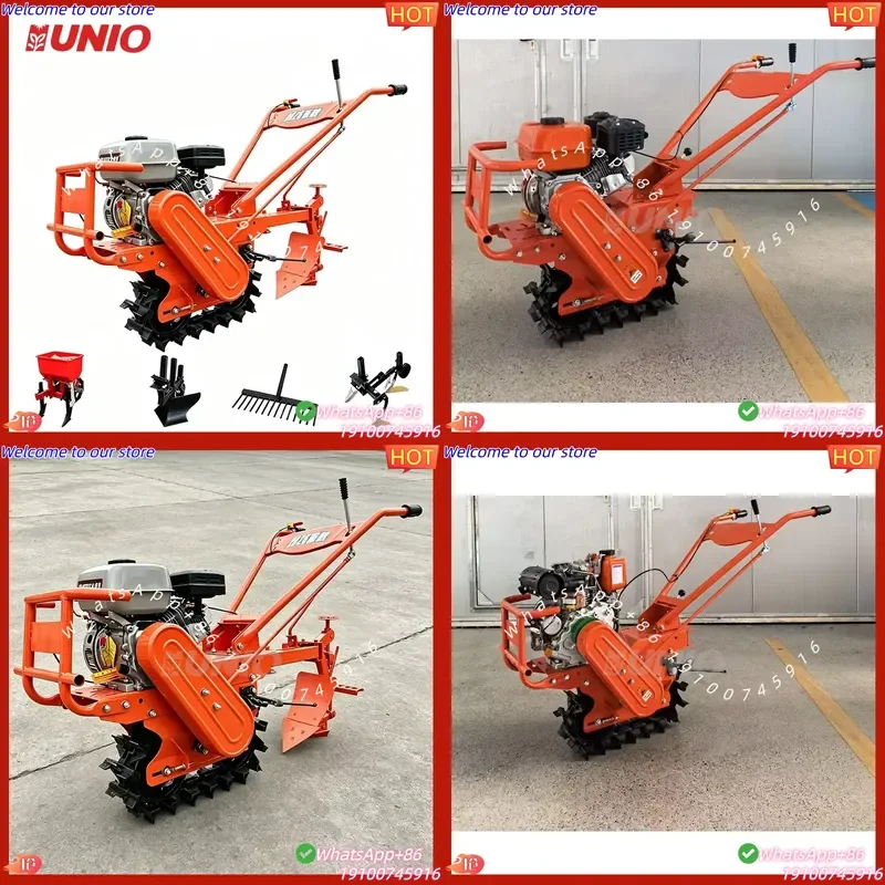 

CE Certificate Factory Direct Complete Tilling Blade Assembly for Small Farm Plot Soil Turning Production Lines Tracked Mini